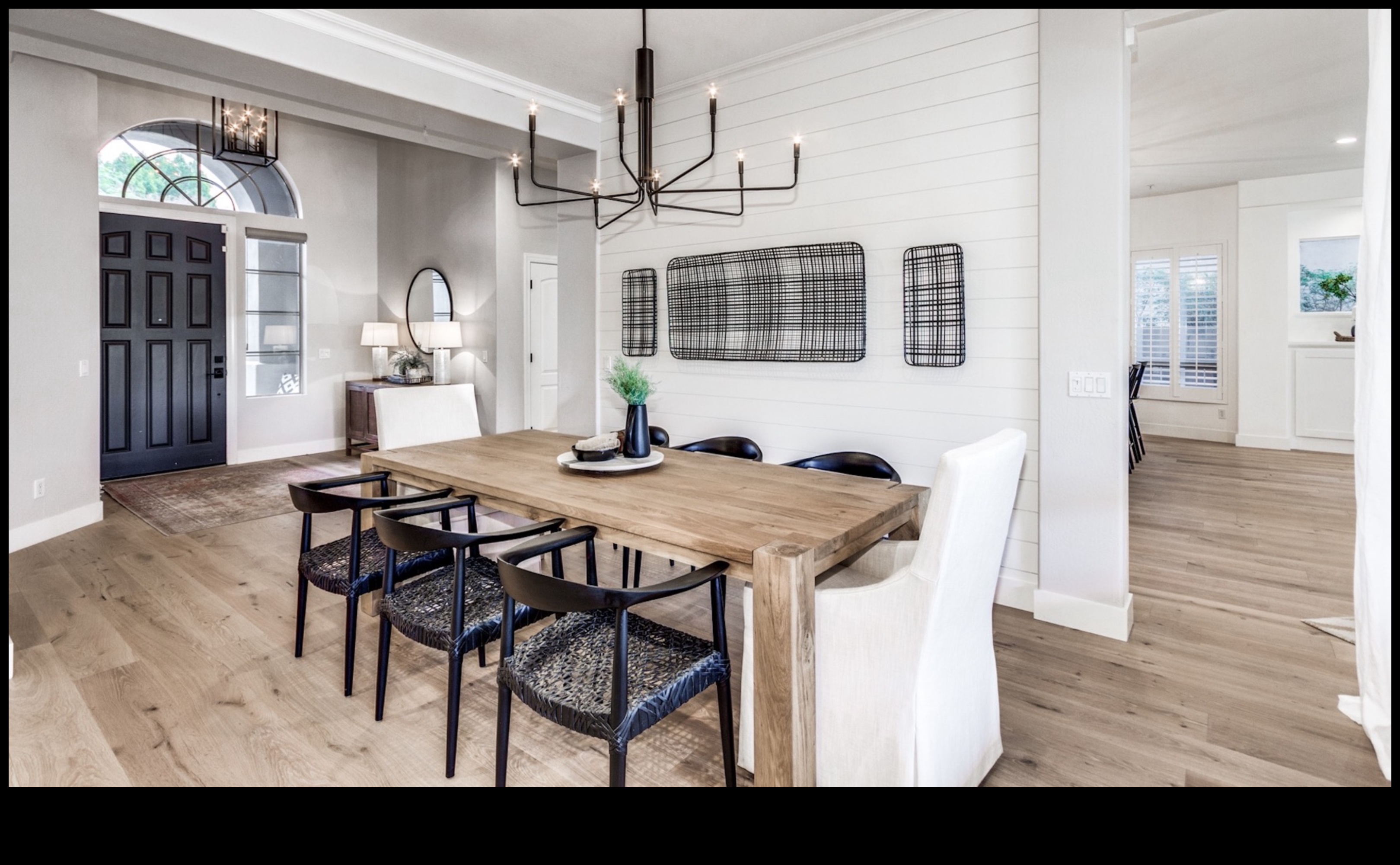 בית חווה אורבני עיצוב חדר אוכל למפגשים משפחתיים