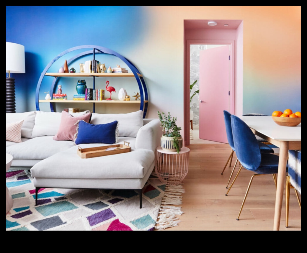 כיצד לשלב הדגשים צבעוניים בעיצוב הפנים שלך