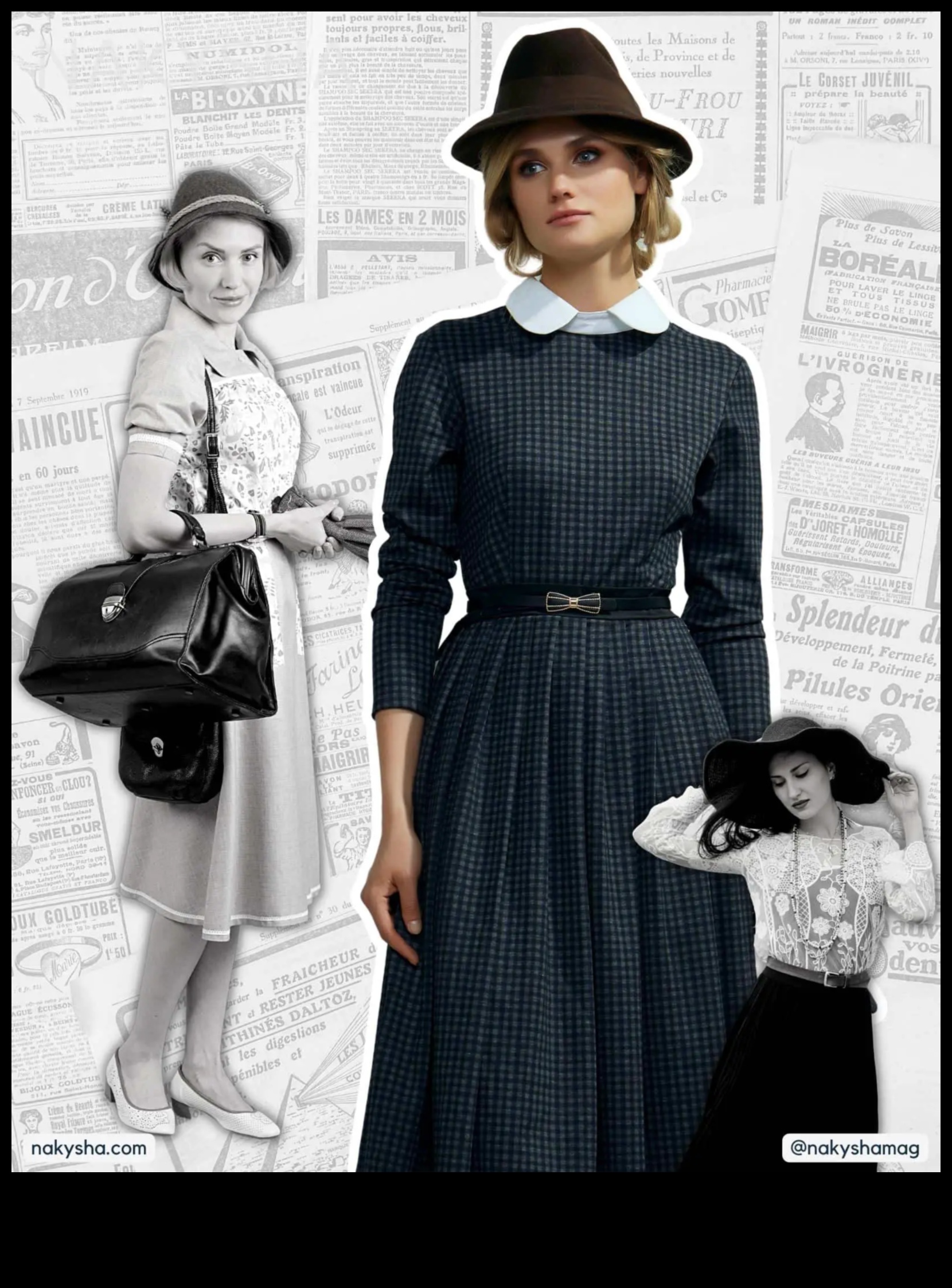 מורשת זוהרת: תלבושות וינטג' שמגדירות אלגנטיות