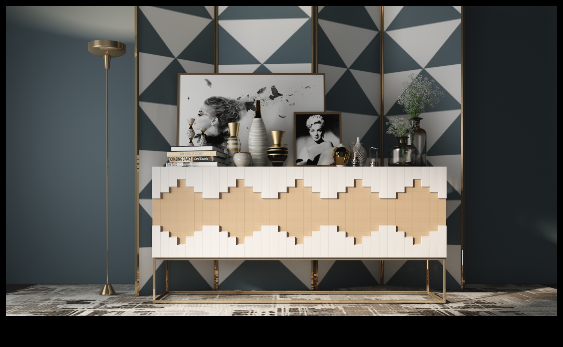 מה תפקידן של דפוסים ביצירת קונספטים מושכים את העין?