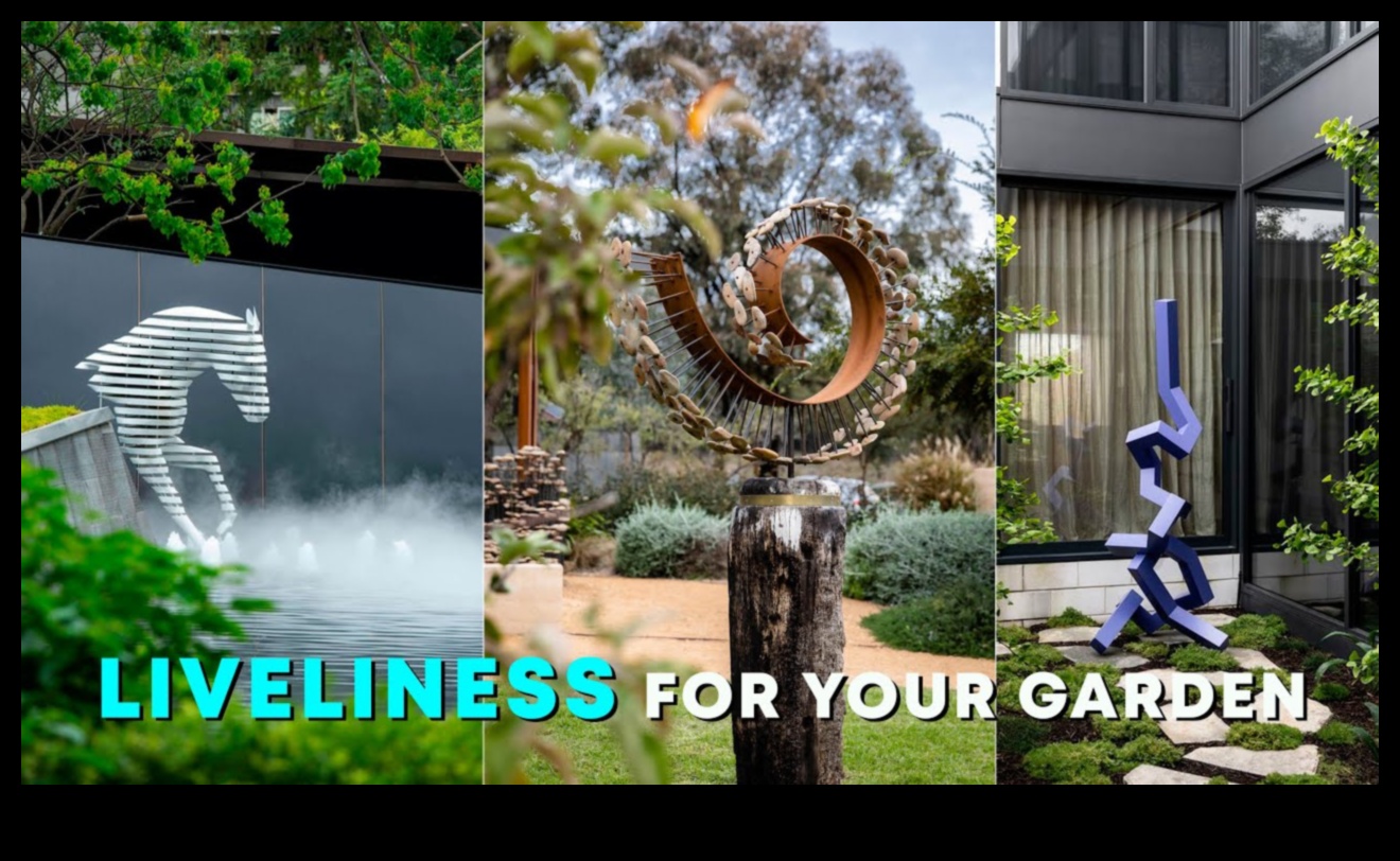 מקלט פיסולי: הרם את הגינה שלך באושר אמנותי