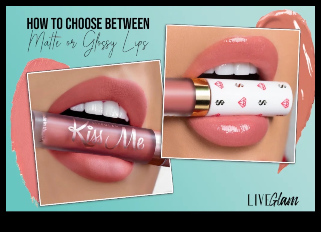 מט או מבריק: בחירת גימור השפתון הנכון למראה שלך