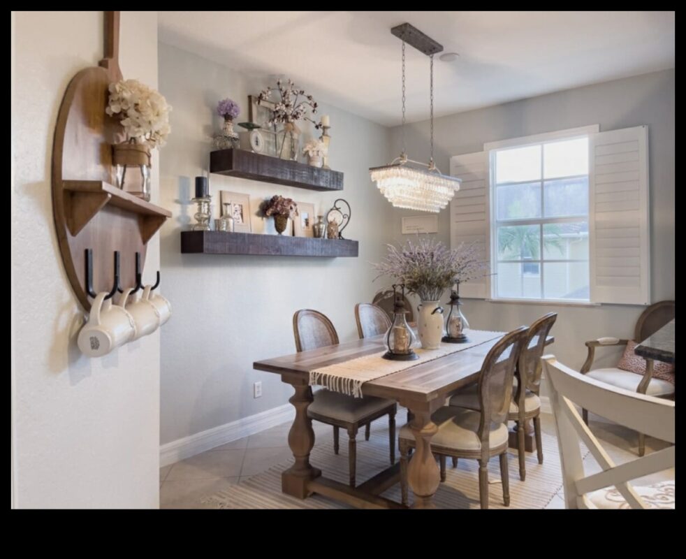 בית חווה אורבני עיצוב חדר אוכל למפגשים משפחתיים