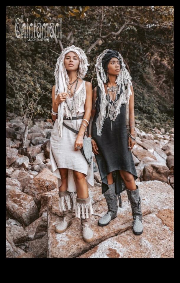 פלטת הטבע: תלבושות בוהמיות בהשראת גווני אדמה